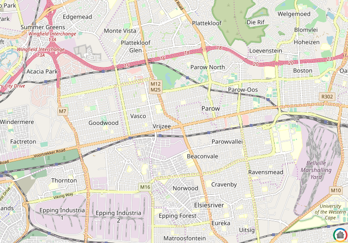 Map location of Richmond - CPT